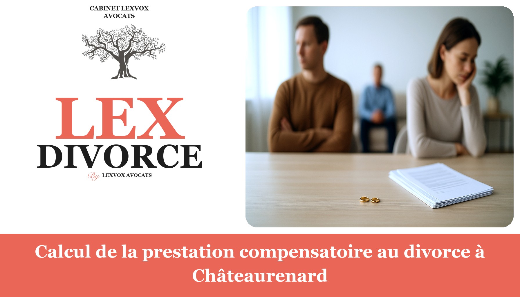 Calcul de la prestation compensatoire au divorce à Châteaurenard