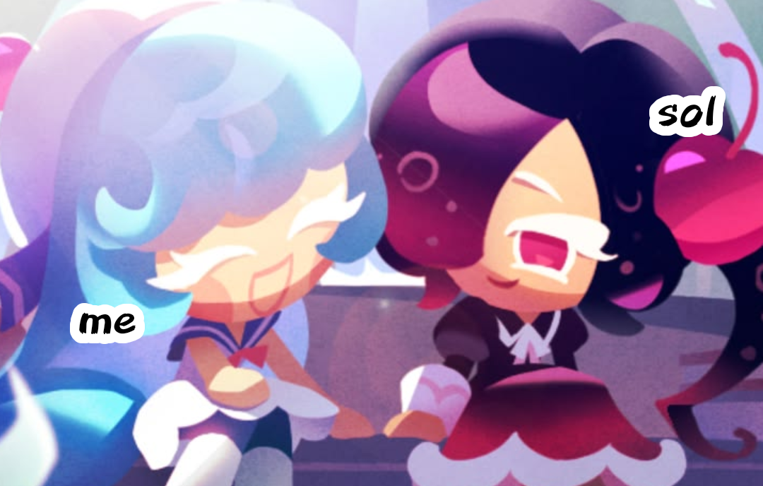 Cream soda & Cherry Cola because it's literally us & you said that it would fit us as well Cream soda & Cherry Cola because it's literally us & you said that it would fit us as well