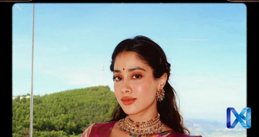 Janhvi Kapoor's Opulent Kota Silk Sari