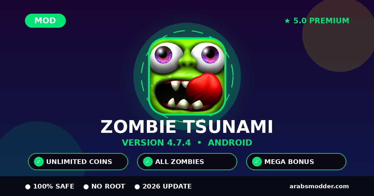 Zombie Tsunami MOD v4.7.4 — cover