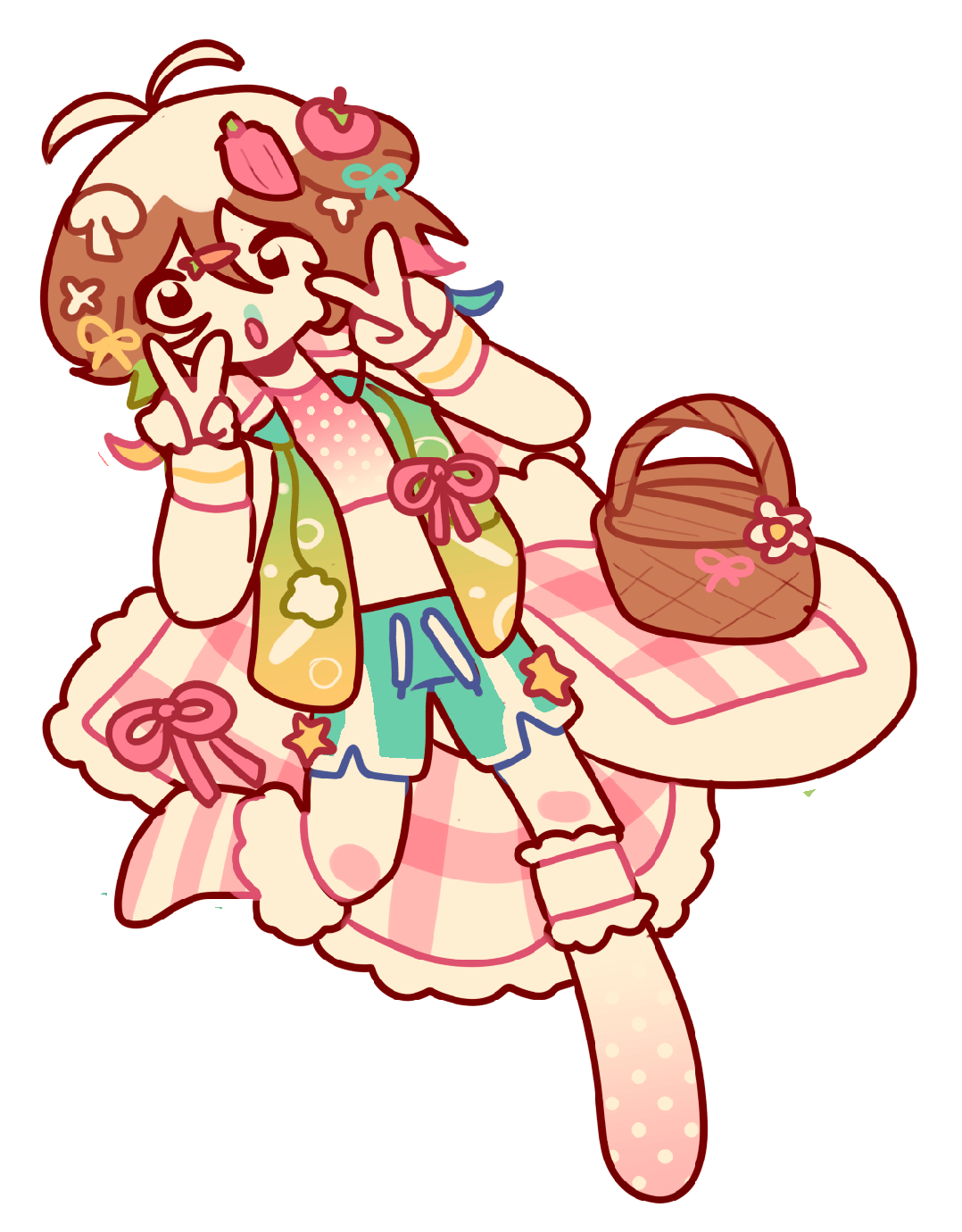 art by @clefcolors on toyhouse