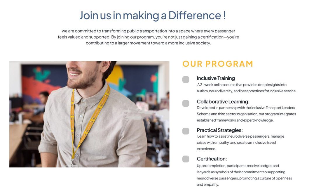 BeeHuman staff training website