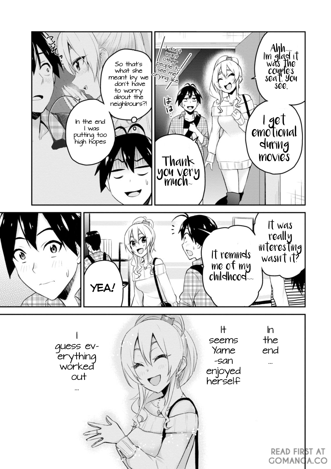 Hajimete no Gal Chapter 9.0 page