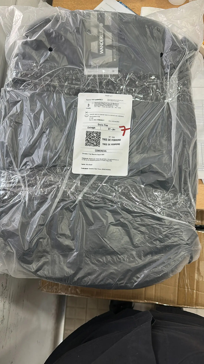 Foto real de cliente con la mochila AirPack