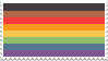 stamp of a gay flag