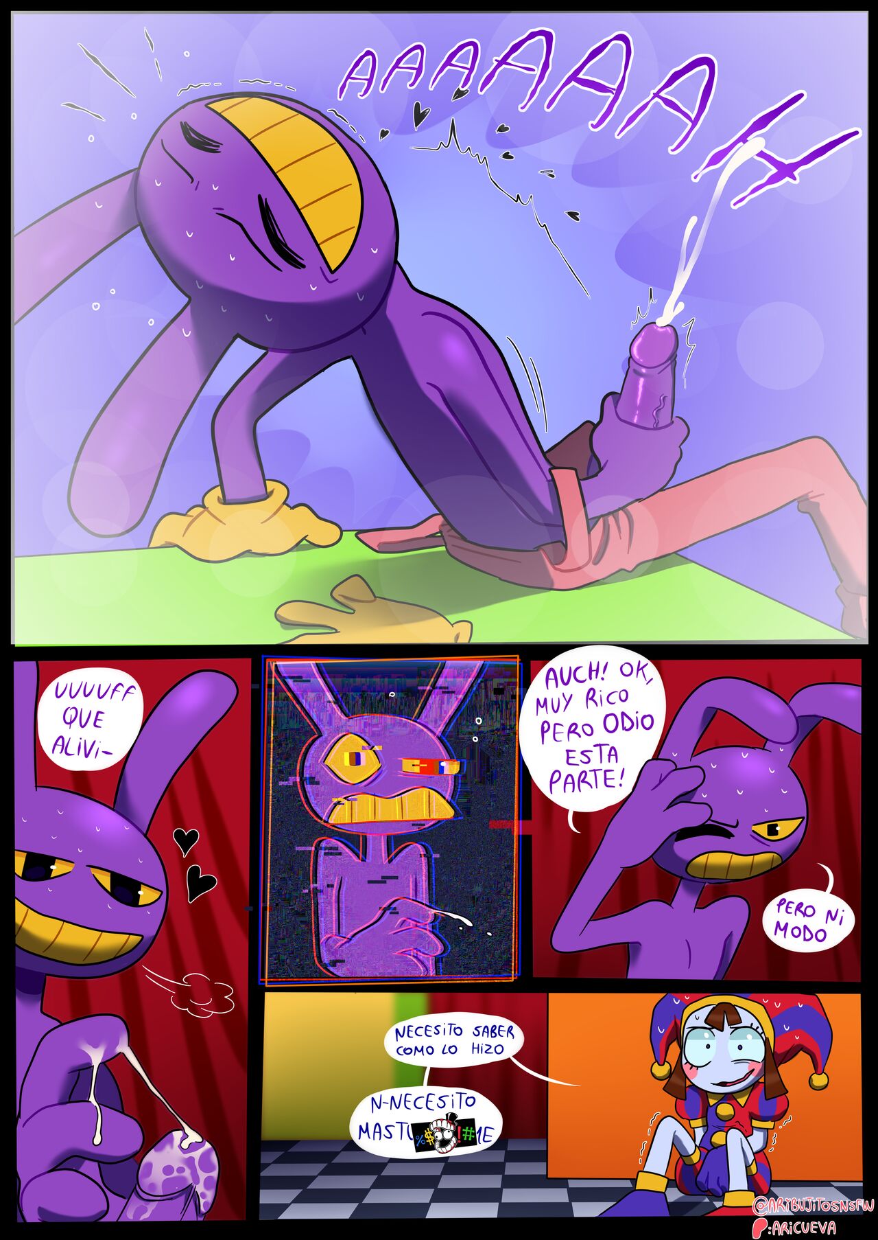 El Secreto De Jax - AridibujitosNSFW (The Amazing Digital Circus) 9