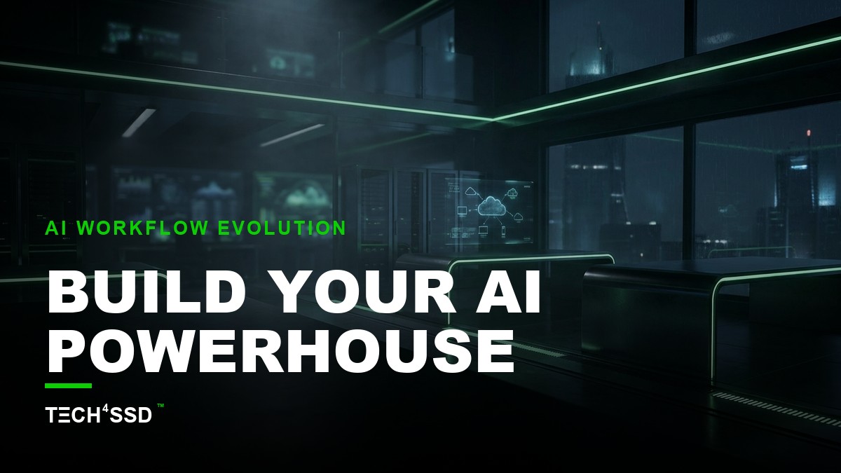 Stylized network of digital tools and creative elements flowing into a central AI core, with a human hand making a final touch, representing an integrated creator AI stack.