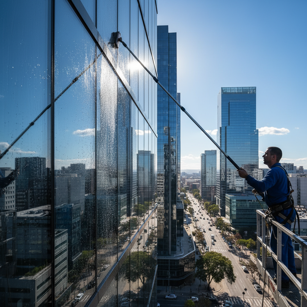 Window Cleaning Add-On: How Pressure Washers Expand Services