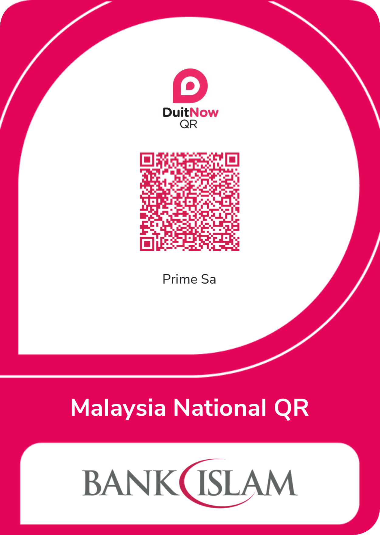 DuitNow QR Arufinity