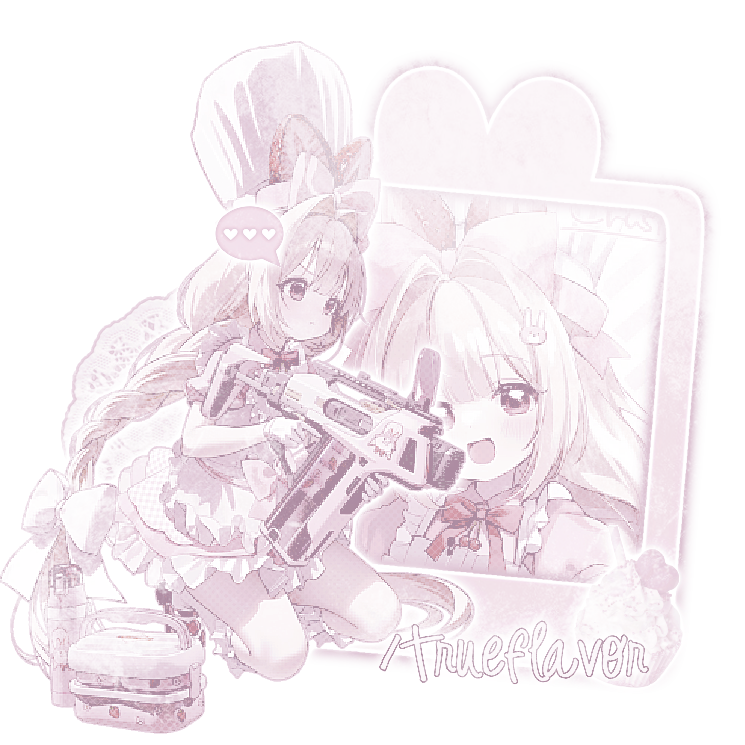 Mimi iRL ♡ Doubles DNi outside of purrsonal circle。