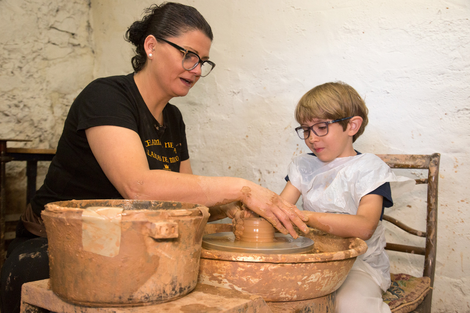 Taller de cerámica para niños