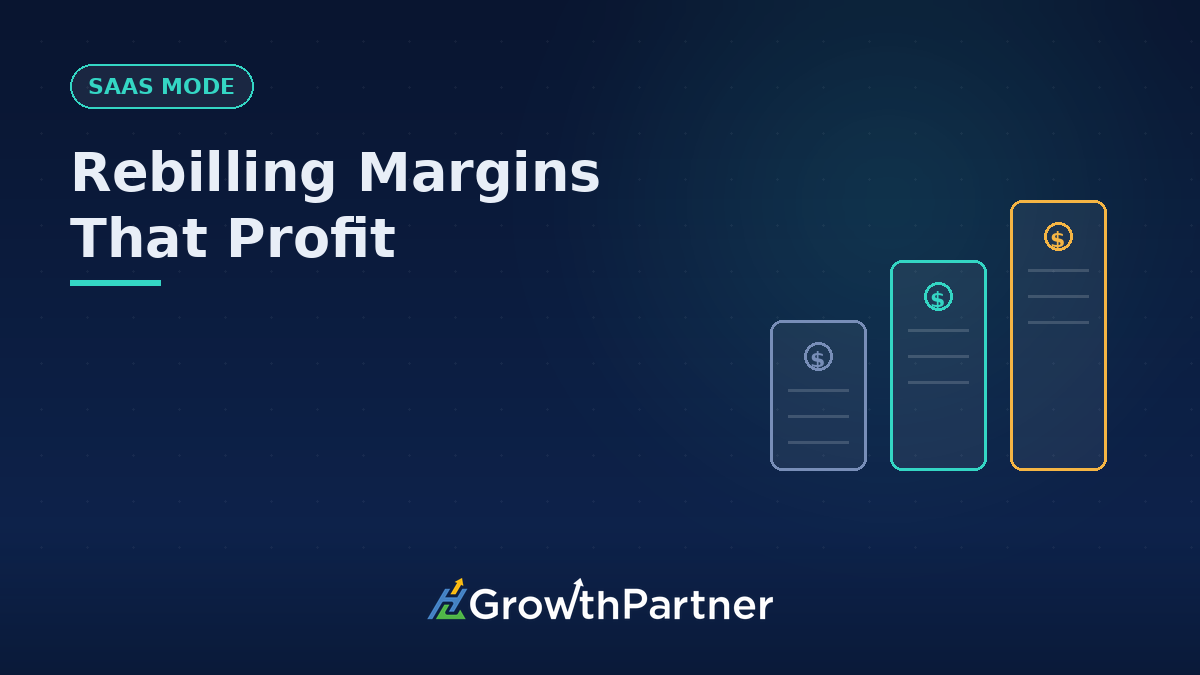 GoHighLevel SaaS Mode Pricing: How to Set Rebilling Margins That Actually Profit (2026) — HL Growth Partner, Dr Priya Jaganathan