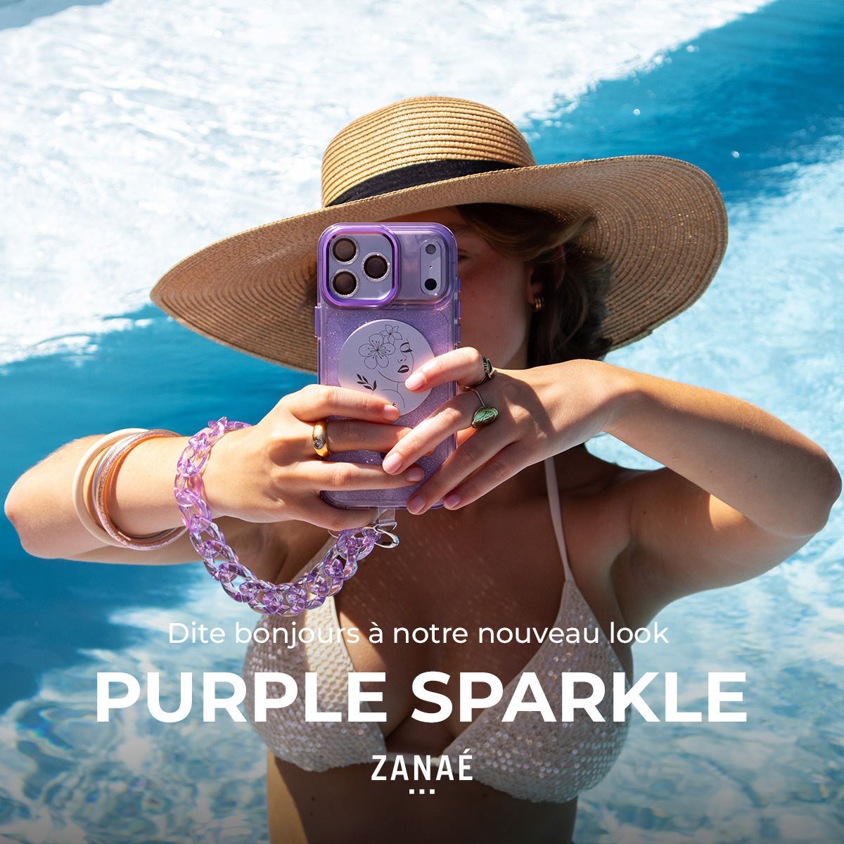 Look Purple Sparkle