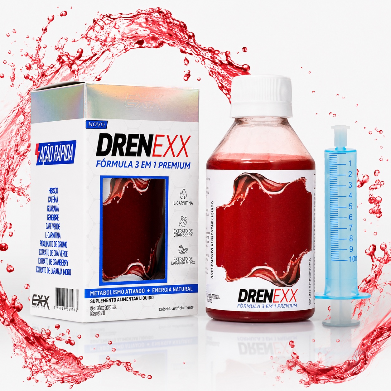 Drenexx F&oacute;rmula 3 em 1 Premium