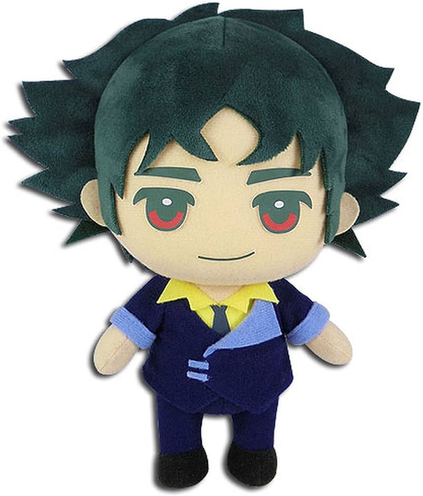 Image of a plushie of spike spiegel