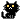 animated black cat