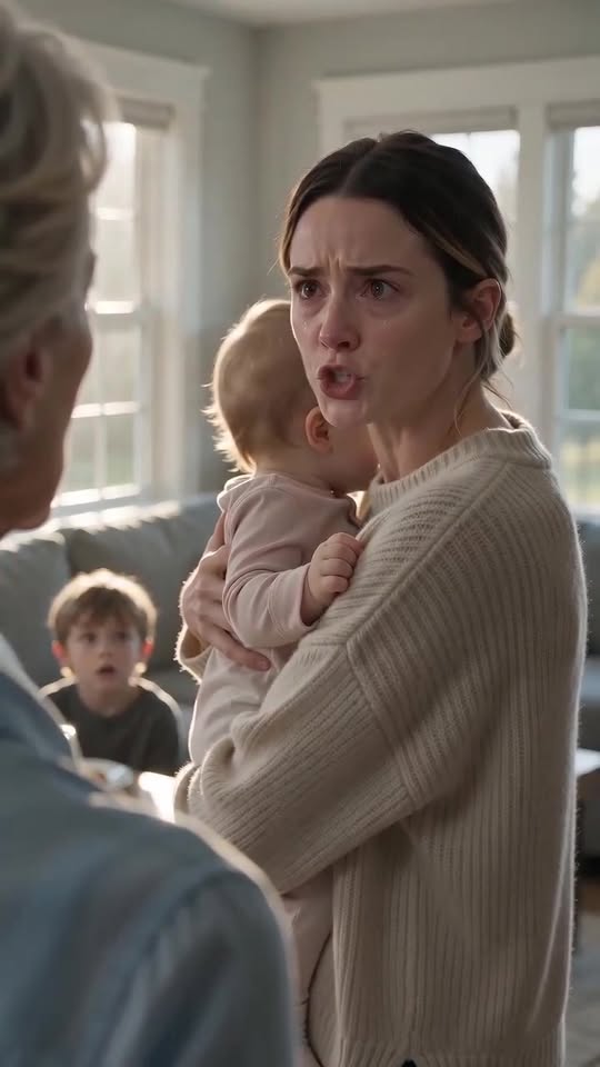 I Slapped My Mother-in-Law After She Hit My Two-Year-Old Daughter Over a Sausage — and When My Husband Came Home, He Made a Choice That Shocked Everyone