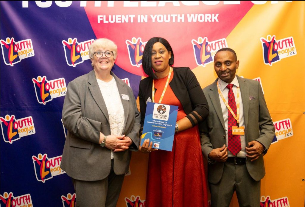 Authored & Delivered YLUK Education Inclusion report sponsored by Margaret Mullane MP, with CEO John Wainaina