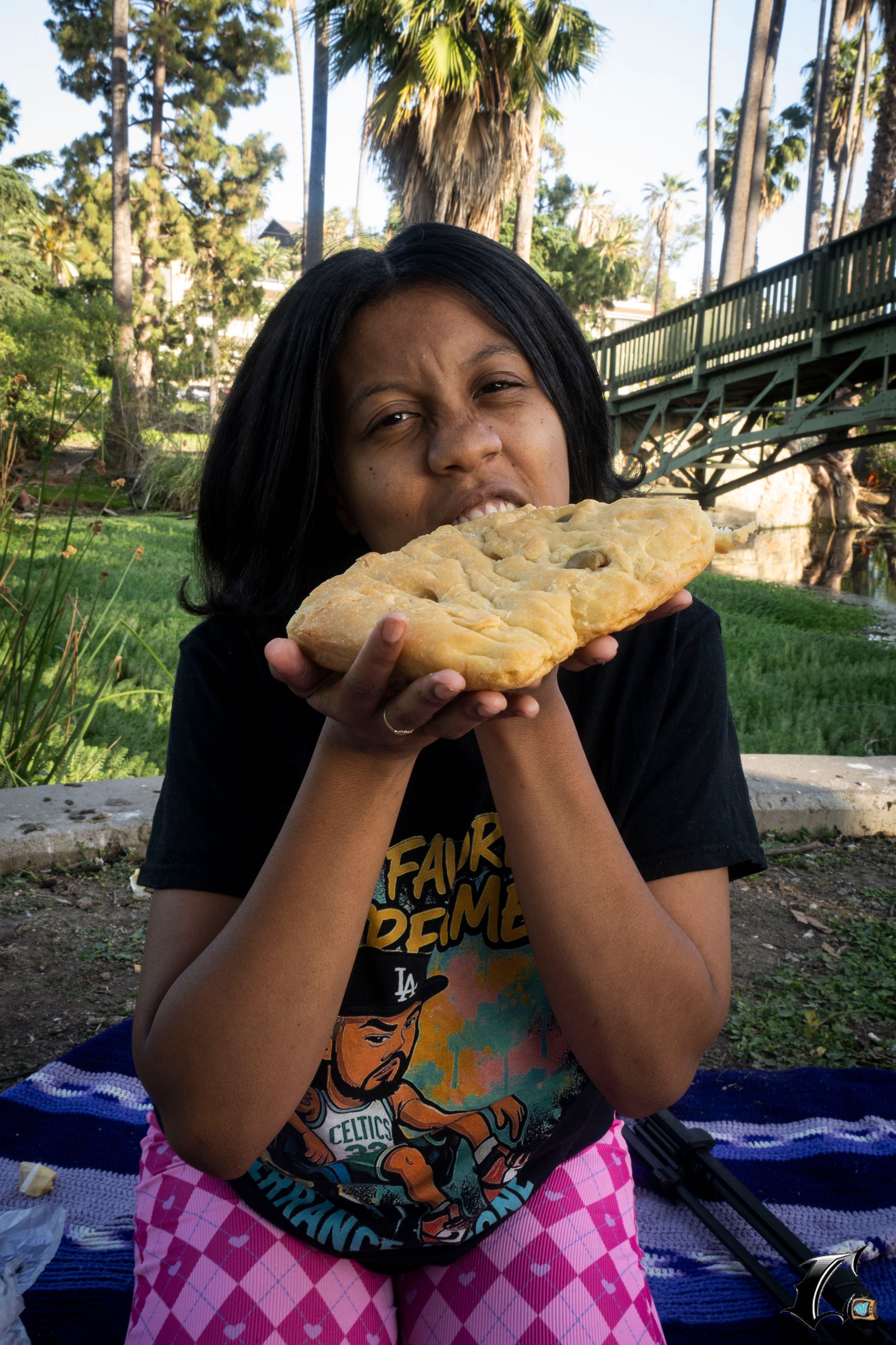 OLV Living focaccia bread making