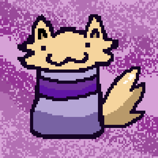 purple cat