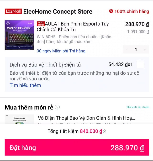 AULA | Bàn Phím Esports Tùy Chỉnh Có Khóa Từ