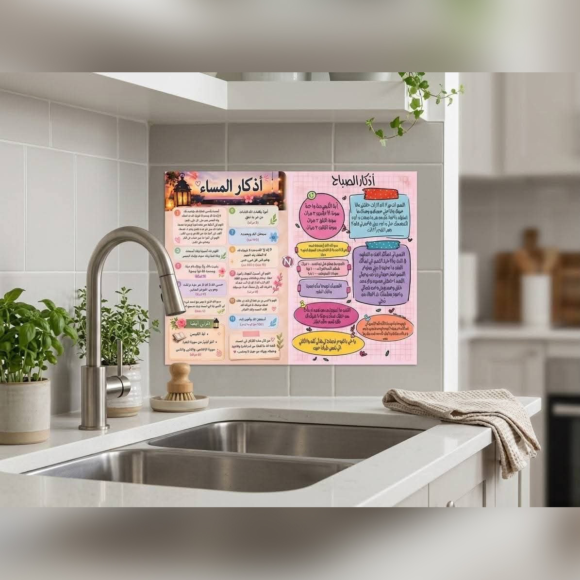 استيكر أذكار الصباح والمساء