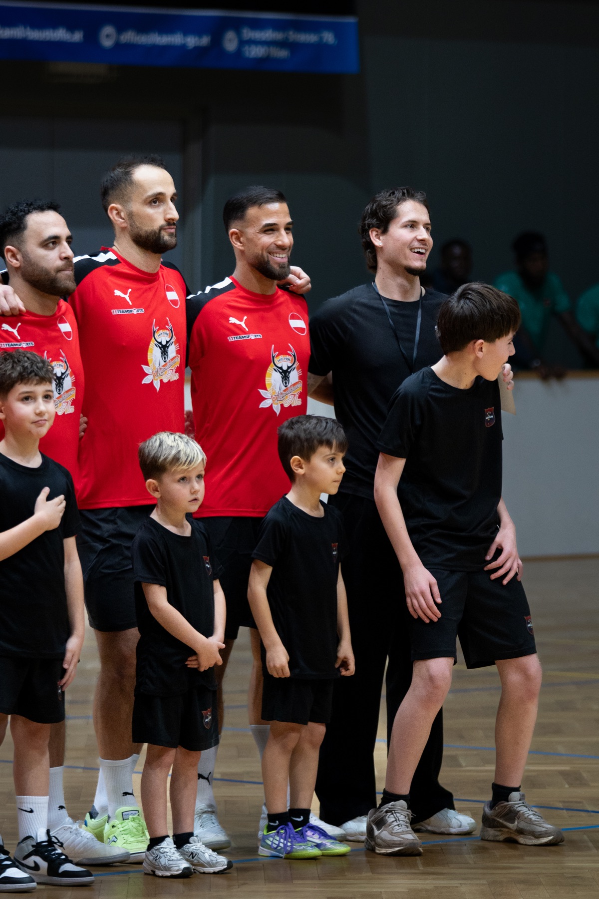 Fußballteam beim Vienna World Cup Event von twicetwice