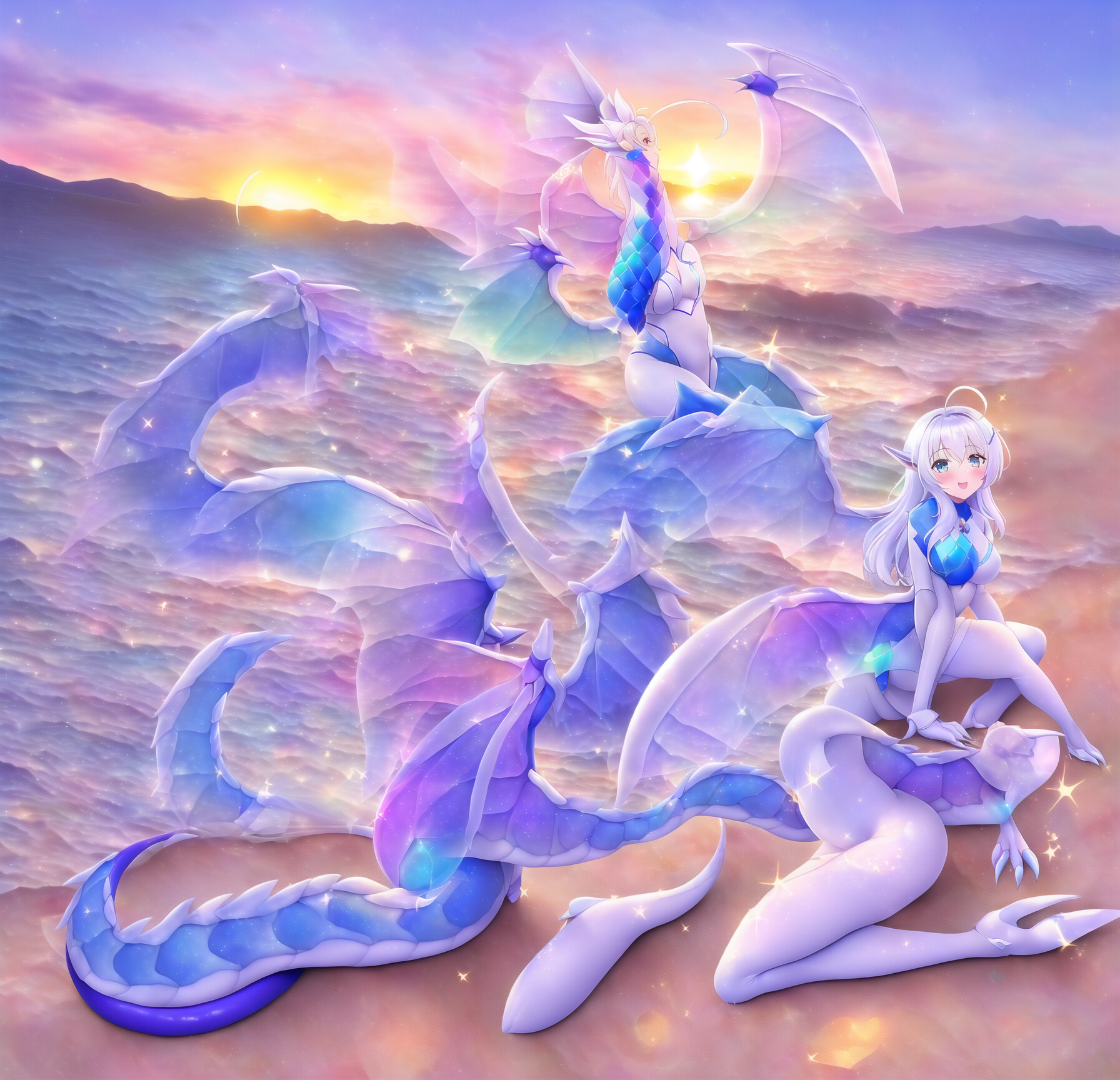 Lakeside Dragon Girl k_euler_a