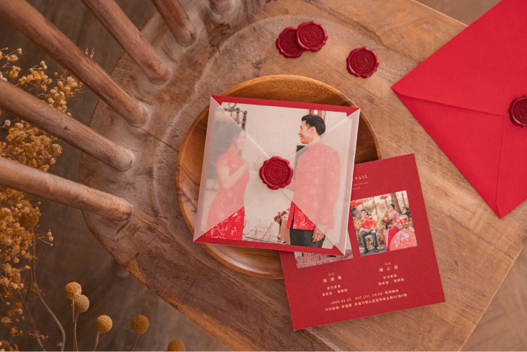 婚卡喜帖 - 才子佳人 商品圖3
