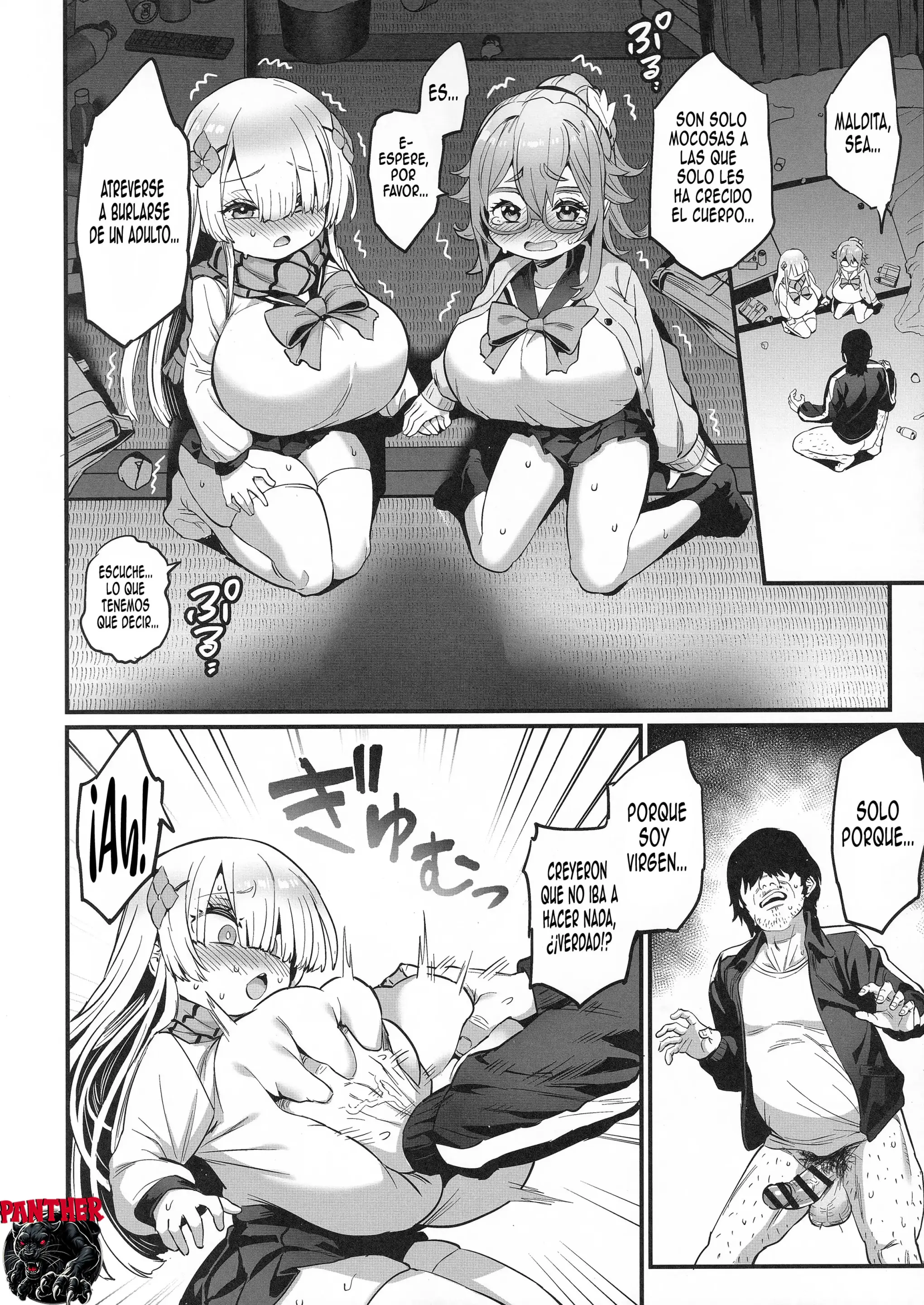Paihame Nakayoshi Zenpen  - Amigas Tetonas Inseparables Parte 1 15