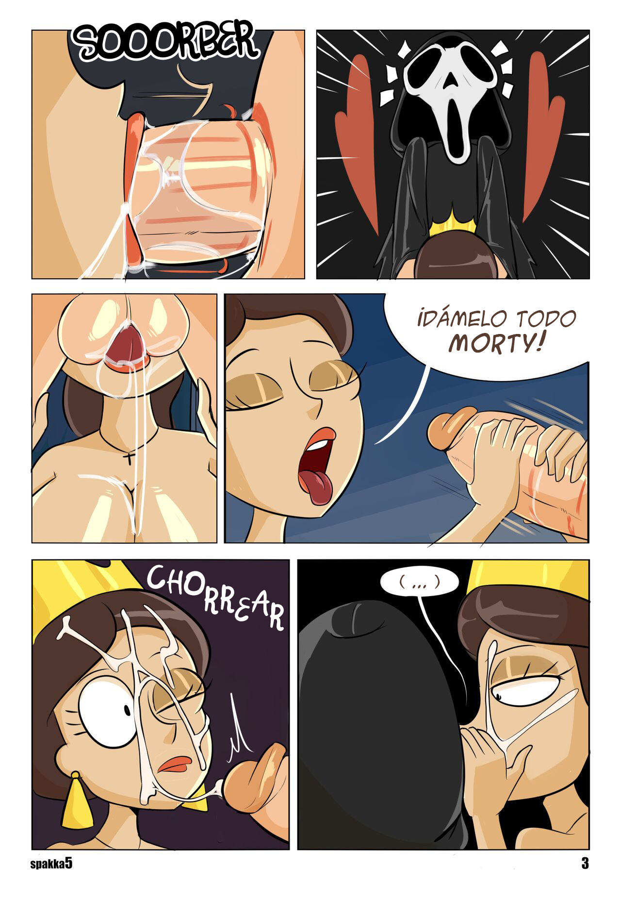 Especial de halloween – Spakka (Rick & Morty) 4