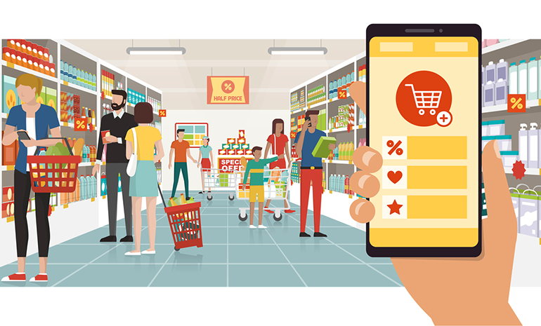Mua sắm trên thiết bị di động