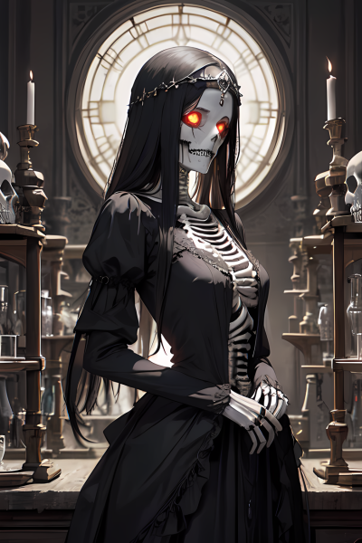 Skeleton Sorceress