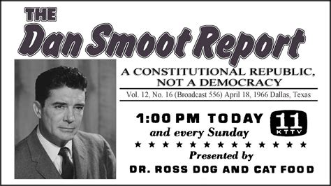 Dan Smooth "A Republic, Not A Democracy"