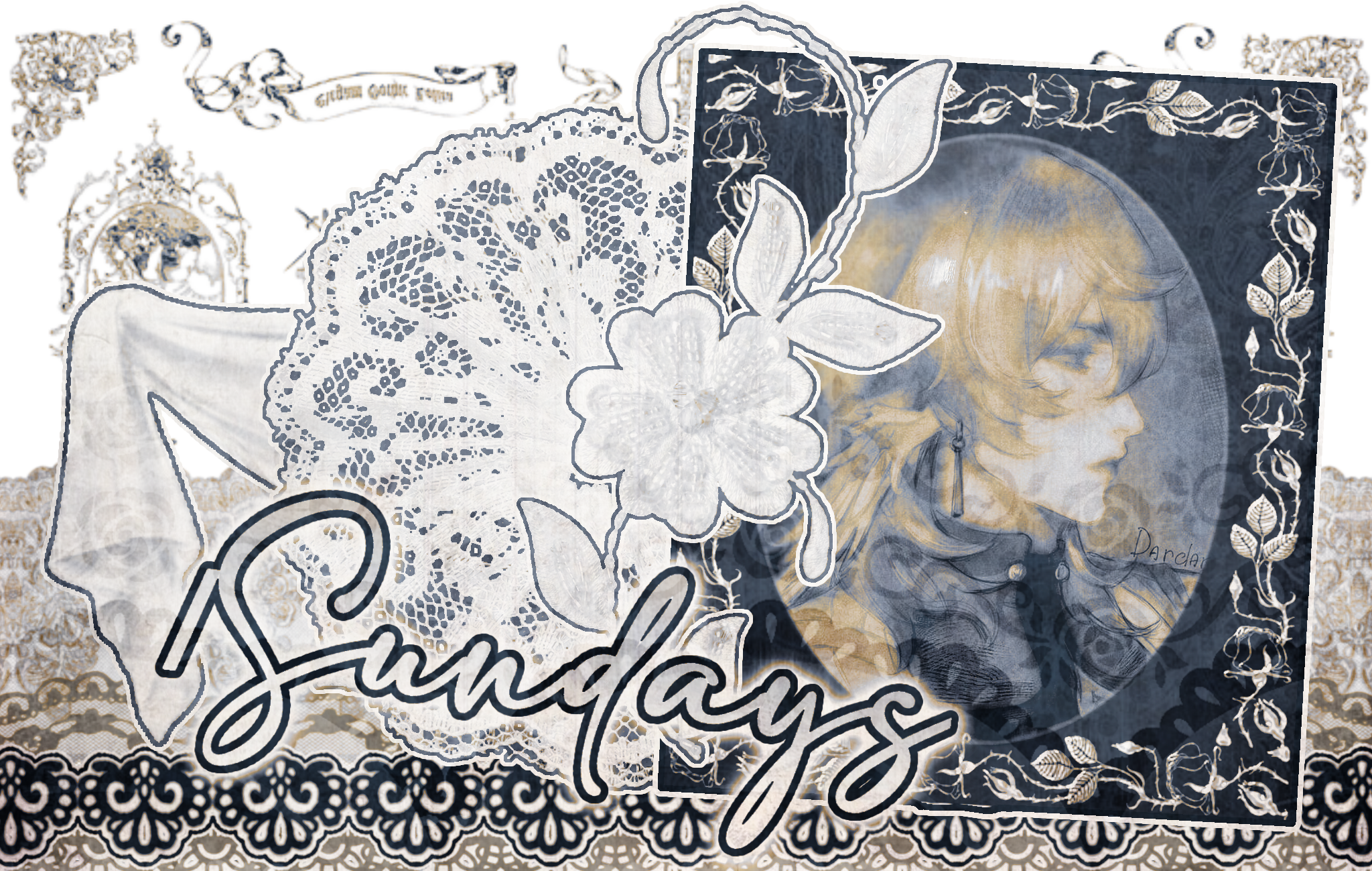 bottom graphic of sunday again that says /angels, one of the lace parts of this graphic was also found on /pixelprism