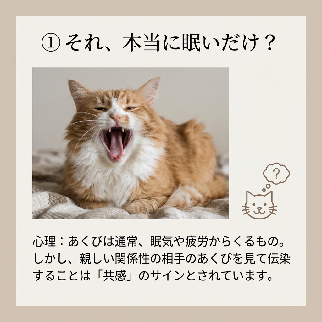 猫のあくびが伝染する理由とその愛情表現 - Image 3