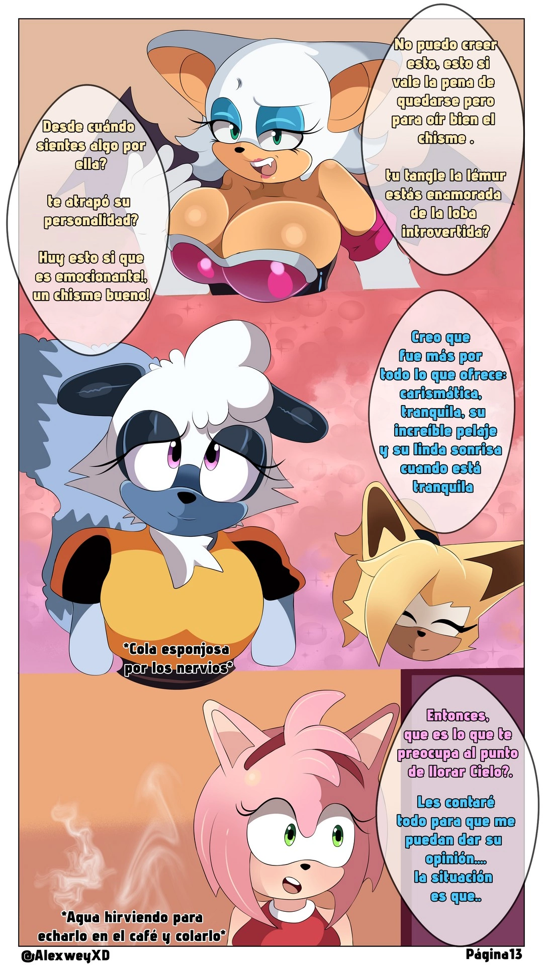Rouge In Trouble - AlexweyXD (Sonic) 14