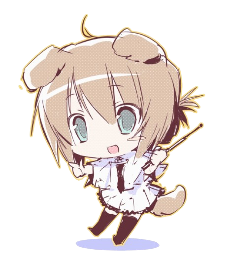 chibi dog girl chibi dog girl