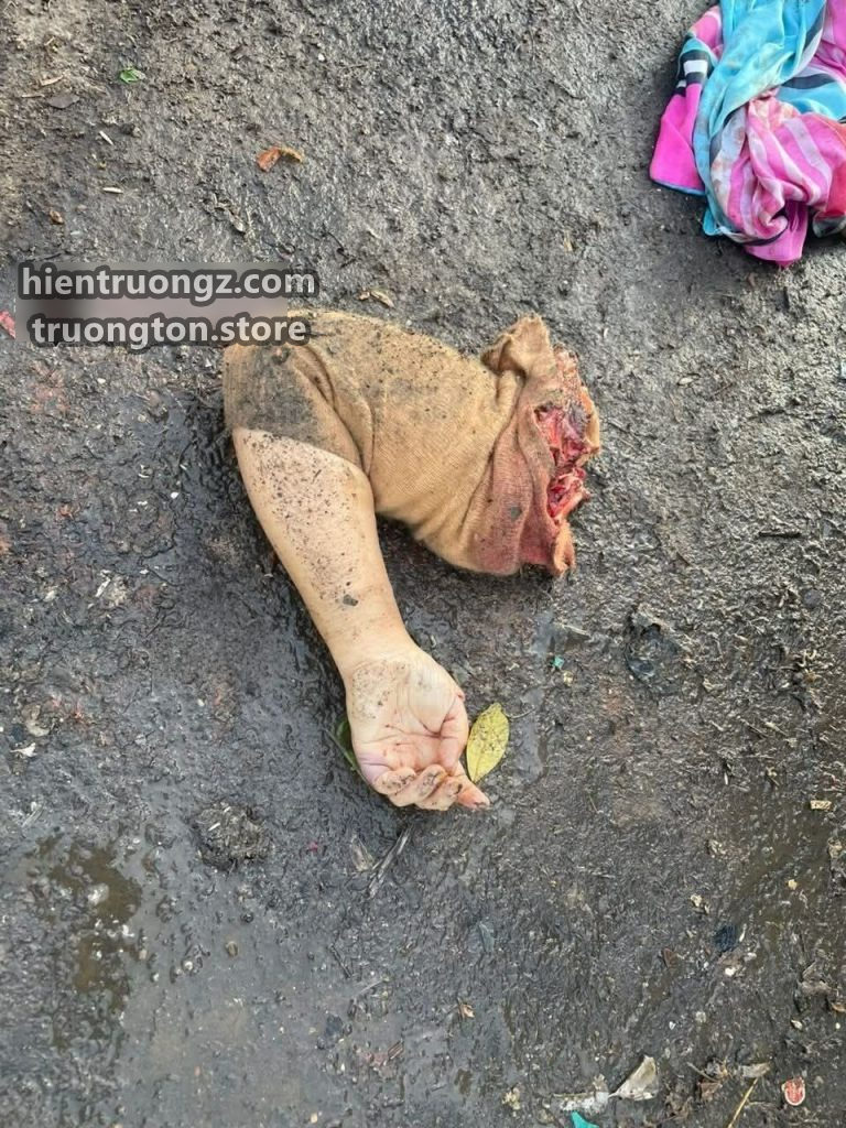 Lực lượng chức năng phong tỏa hiện trường