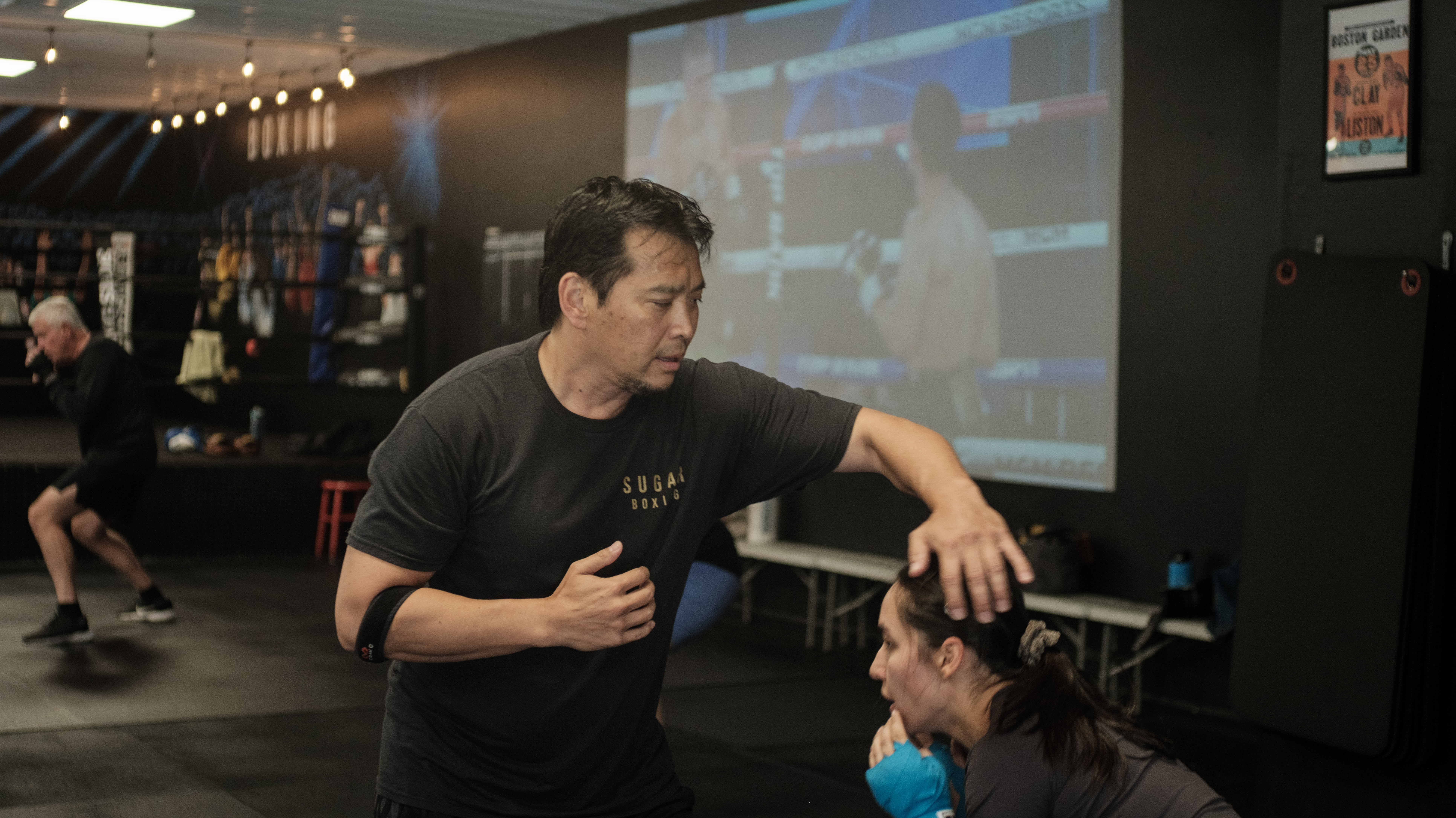 Inside Sugar Boxing Academy in Encinitas CA