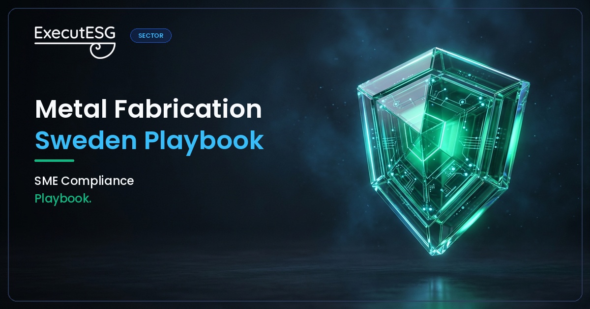 VS (VSME) for Metal Fabrication in Sweden: ESG Compliance & Carbon Guide
