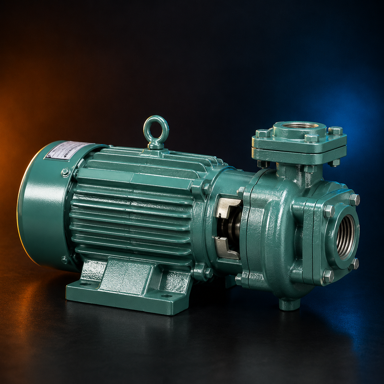 Macron Industries Monoblock Submersible Pump for continuous water supply