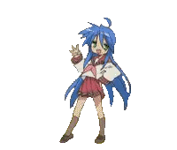 konata izumi from lucky star