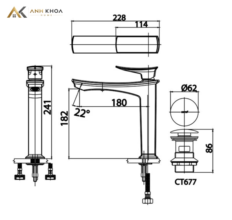 ban ve ky thuat voi cotto ct2252a blbr