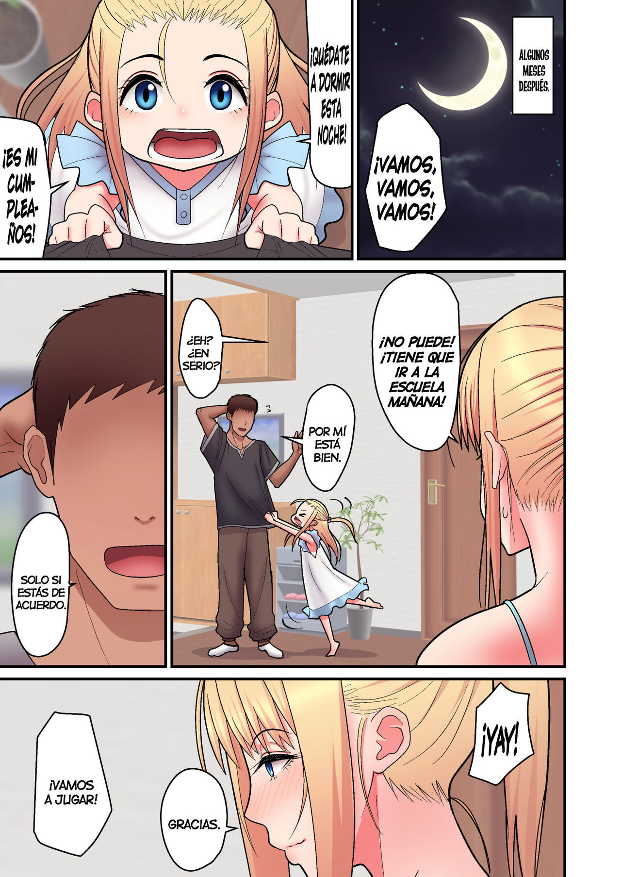 Un dulce amor con una madre soltera rubia Erojins (10)