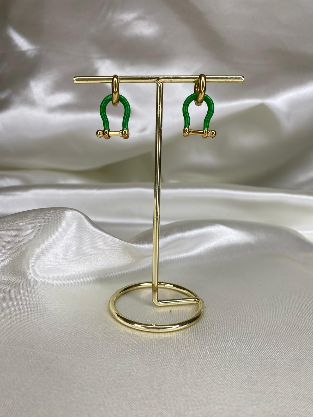 S.Steel Green Horseshoe