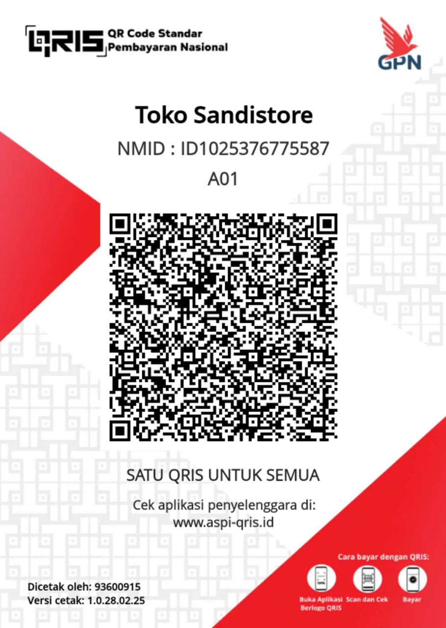 QR Code for Payment