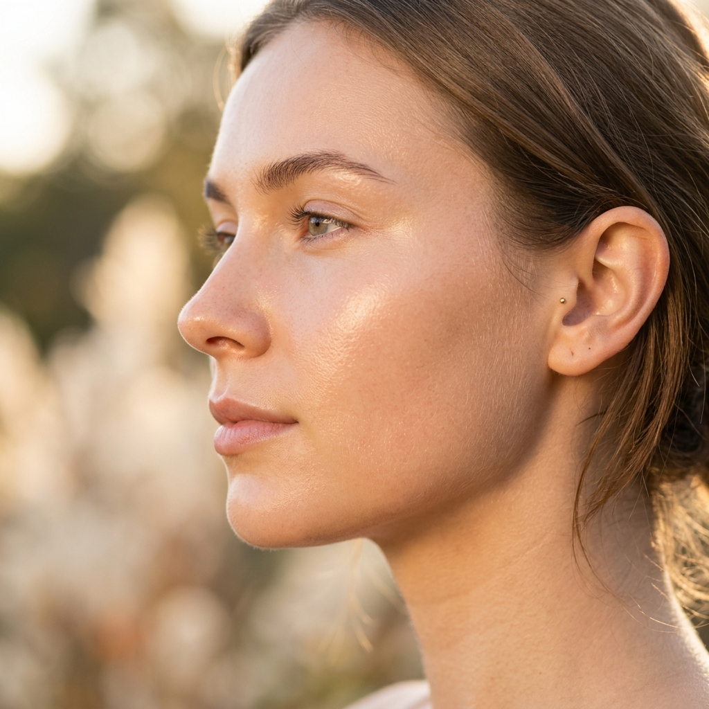 Clear skin result after 30-day gut-skin axis dietary protocol