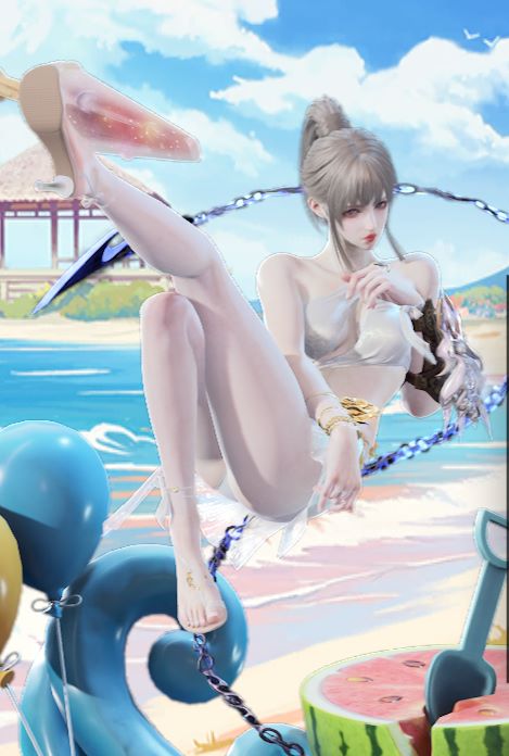 自建人物-季莹莹，永劫无间新动作有感而发心血来潮