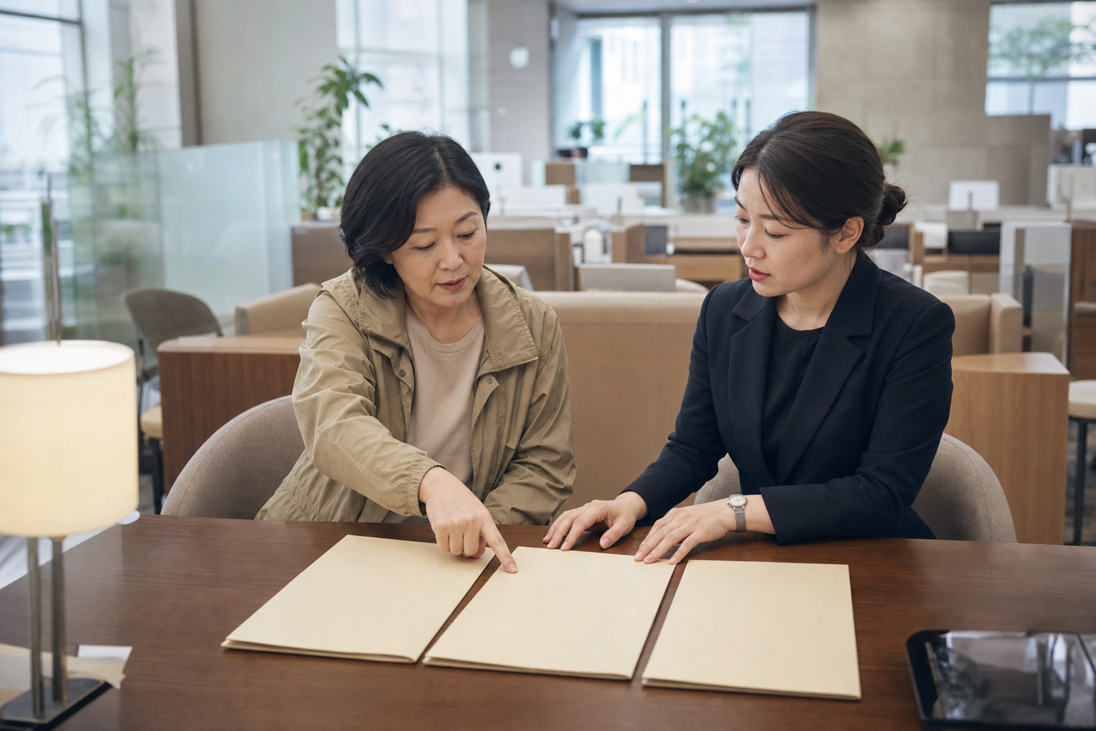 은행 제출용 가족관계증명서의 일반·상세 종류와 발급 기준자를 고르는 장면